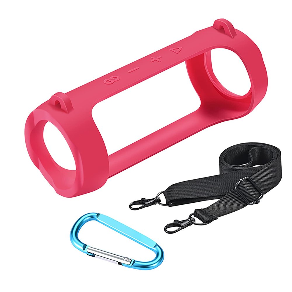 LICHIFIT Universal Silicone Protective Cover Shell Frame Case Skin for JBL FLIP5 FLIP6 Bluetooth Speaker