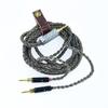Arklove 3.5mm Headphone Cable Compatible for Sennheiser HD700 HD 700 Headphones 16 Core Silver Plated Replacement Audio Upgrade Cable (1.5ft, Grey) view 1