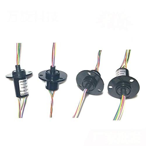 Replacement Part For Dia.22/25mm Capsule Slip Ring 6/12/18/24/30/36/56 Wires 2A Electric Joint For Monitoring Gimbal DIY Parts - (Color: 18 Wires)