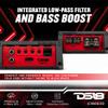 DS18 G1800.1D Car Audio Amplifier 1-Channel Class D Monoblock 1800 Watts - Remote BASS Knob Included - Easy Installation - Compact and Powerful Design view 3