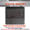 Decalrus - Protective Decal for The Lenovo IdeaPad Gaming 3 15 82K200USUS (15.6" Screen) Laptop Yellow Carbon Fiber Vinyl Cover wrap CFlenovoIdeapad15_gaming3Yellow view 2