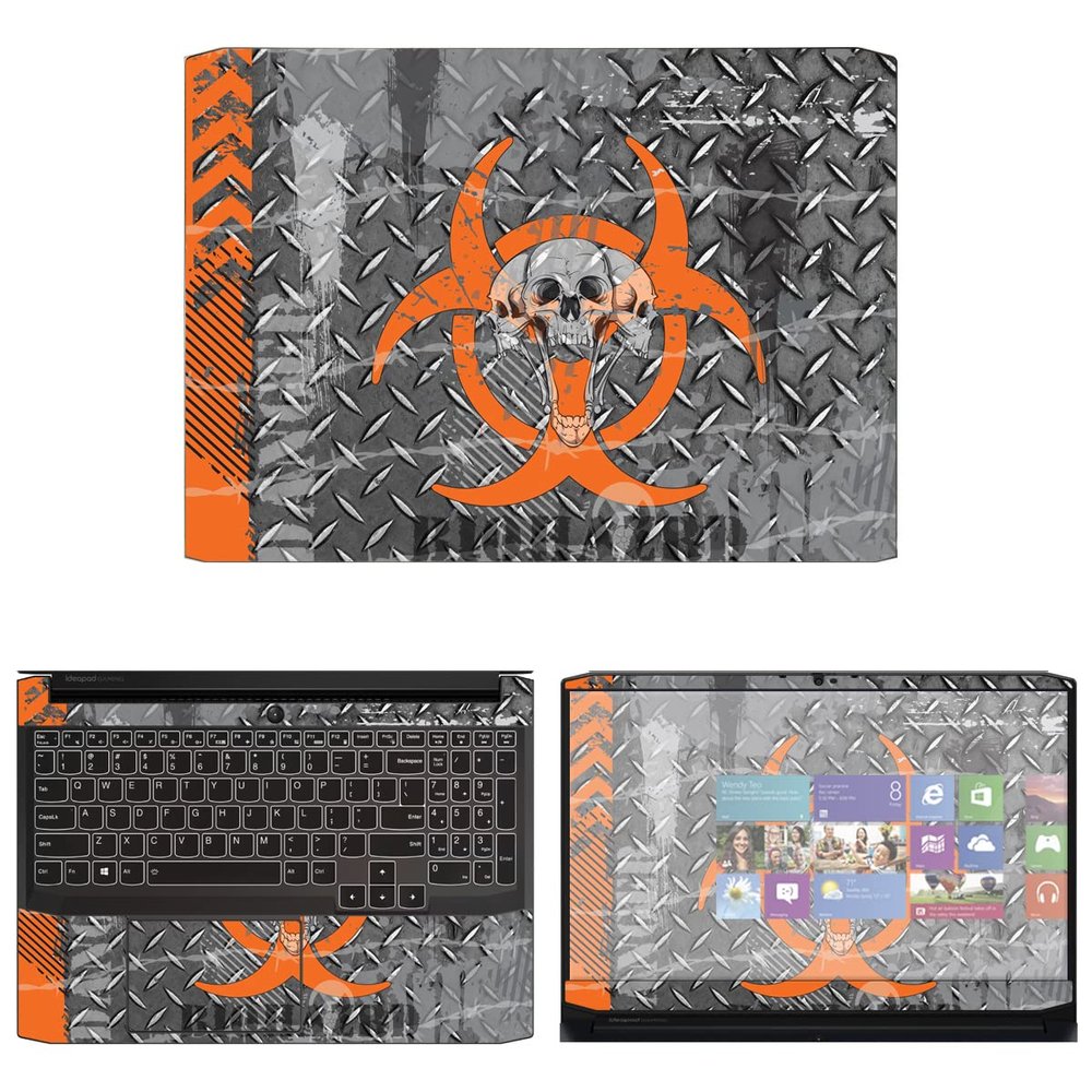 Decalrus - Protective Decal Sticker for The Lenovo IdeaPad Gaming 3 15 82K200USUS (15.6" Screen) case Cover wrap LEideapad15_gaming3-57