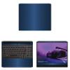 Decalrus - Protective Decal for The Lenovo IdeaPad Gaming 3 15 82K200USUS (15.6" Screen) Laptop Blue Texture Brushed Aluminum Vinyl Cover wrap BAlenovoIdeapad15_gaming3Blue view 1
