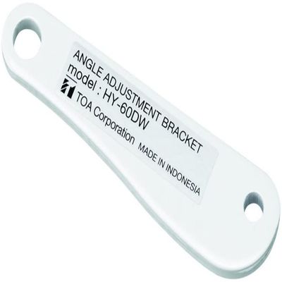 TOA HY-60DW-WP-3 Angle Adjustment Waterproof Bracket, White, Used to Change The Directivity Angle Mode of The HX-7 Series Speaker System to 60 Mode