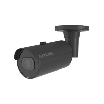 AVYCON AVC-NPB81M(-G) AI Bullet H.265+ 8MP IP PoE Motorized 2.8-12mm Lens True WDR IP67 MicroSD Slot (Gray)