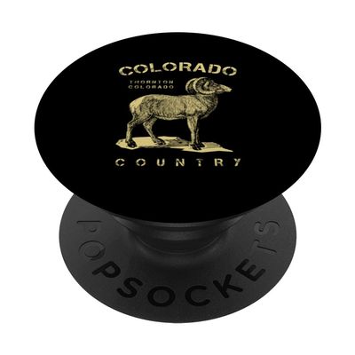 Thornton Colorado and a Bighorn Sheep PopSockets Swappable PopGrip