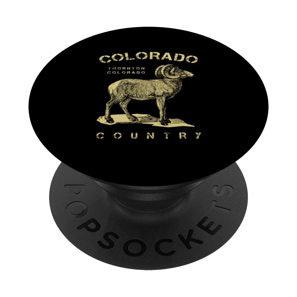 Thornton Colorado and a Bighorn Sheep PopSockets Swappable PopGrip