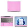 Decalrus - Protective Decal for The Lenovo Yoga 9i 15 2-in-1 (15.6" Screen) Laptop Pink Carbon Fiber Vinyl Cover wrap CFlenovoYoga9i_15Pink view 1