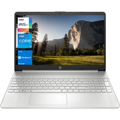 2022 Newest HP Notebook Laptop, 15.6" FHD Touchscreen, Intel Core i5-1135G7, Wi-Fi 5, Webcam, Bluetooth, HDMI, Windows 11 Home, Silver (32GB DDR4 RAM | 1TB PCIe SSD)