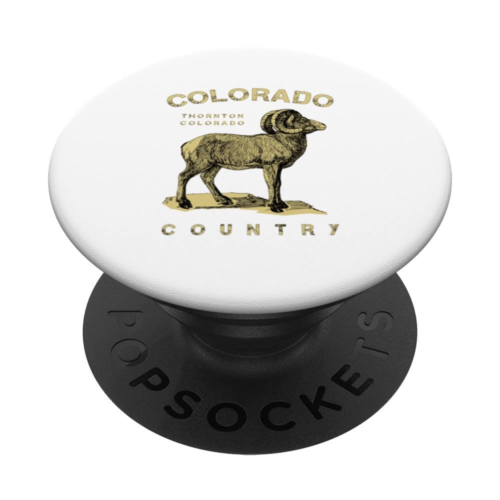 Thornton Colorado and a Bighorn Sheep PopSockets Swappable PopGrip