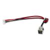FocalTop AC DC Power Port Jack with Cable for Toshiba Satellite C855-S5194 C855-S5345 view 3