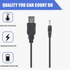 CJP-Geek USB Charging Cable DC Charger Cord Replacement for Huion Rechargeable Tablet Stylus Pen P80 view 3