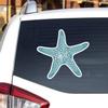 Ocean Starfish Vinyl Decal Sticker Collection for Car Boat Laptop Reflective Glossy Choose Size 032506 (5'' x 4.7" (12.7cm x 12.1cm), Reflective) view 1