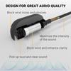 Cubilux MLC-6 Microphone Compatible with Insta360 ONE X2/X3 and ONE RS 1-Inch 360 view 4