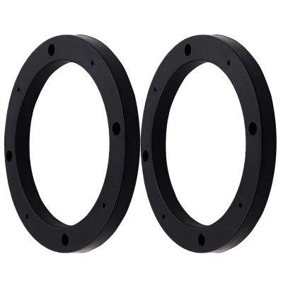 2 Pcs 5-inch Universal Fit ABS Car Stereo Speaker Spacers, 0.5" Depth