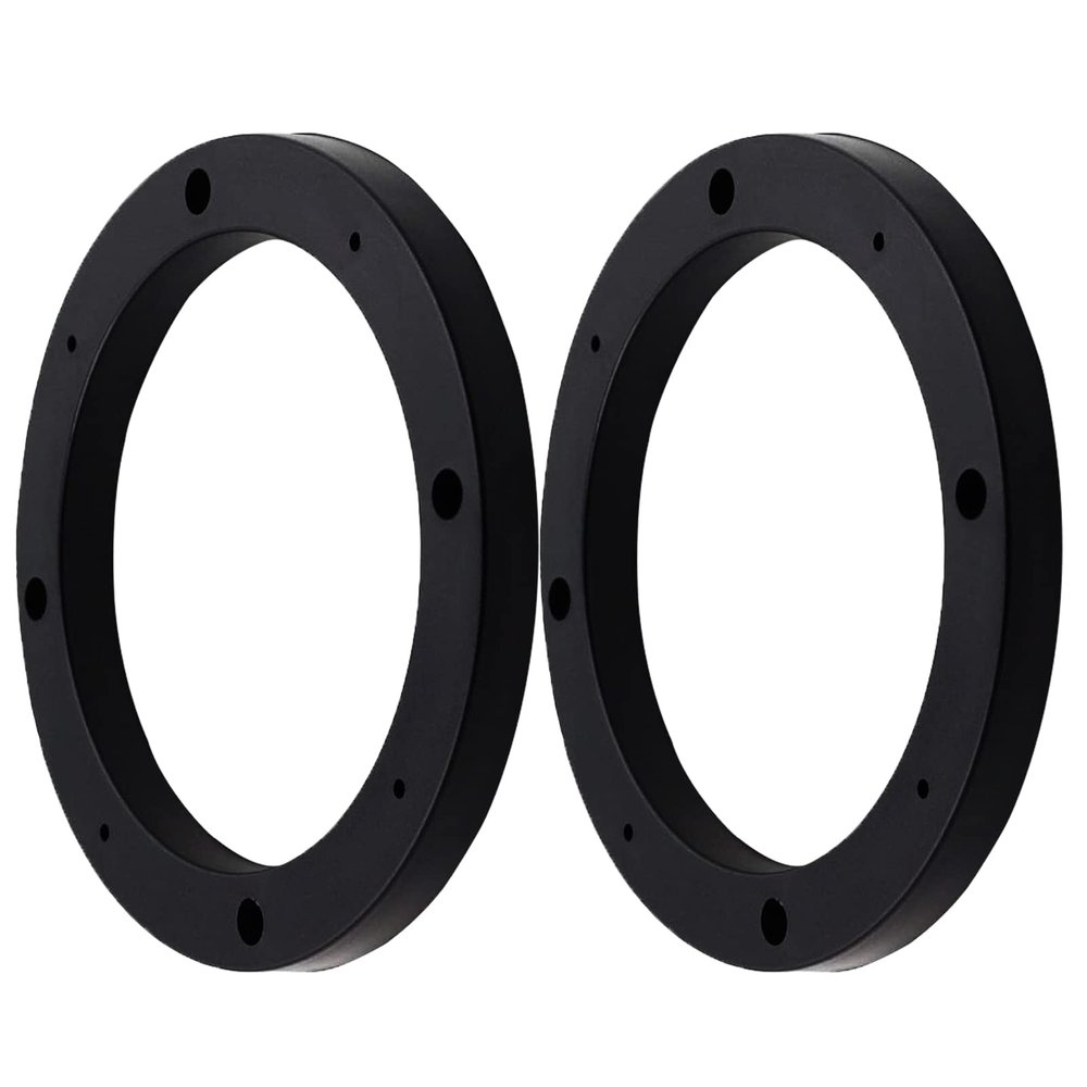 2 Pcs 5-inch Universal Fit ABS Car Stereo Speaker Spacers, 0.5" Depth