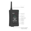 EJEAS FBIM Professional Football Referee Bluetooth Intercom, 850mAh Full-Duplex 1500M Wireless Bluetooth Interphone with Noise Reduction Function for Soccer and Handball Referees (2 Pack) view 2