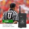 EJEAS FBIM Professional Football Referee Bluetooth Intercom, 850mAh Full-Duplex 1500M Wireless Bluetooth Interphone with Noise Reduction Function for Soccer and Handball Referees (2 Pack) view 3