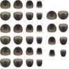 ALXCD Adapters Tips Compatible With Sennheiser Momentum In-Ear Earbud, XS/S/M/L 4 Sizes 16 Pairs Soft Silicone Replacement Tip, Gray view 1