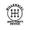 3" Millennial Stick Shift Endangered Species (Millennial Anti theft) view 1