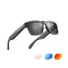 OhO Smart Glasses,Polarized Sunglasses with Bluetooth Speaker,Athletic/Outdoor UV Protection and Voice Control,Unisex(Grey Lens) view 1