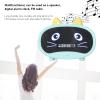 Bluetooth Speaker,Small Alarm Clock Radio for Bedrooms,Dual Alarm, LED Display,Cute Cat Ear Design Supports Memory and USB Sound Cards,FM Radio,Built in1000mHA Battery for Bedroom Office(Green) view 4