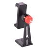 BGNing Mobile Phone Clip Desk Tripod 360 Rotate Knob Lock Clamp Vertical Bracket for Phone Tripod Holder Shock Mount (Red) view 2