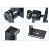 BGNing Mobile Phone Clip Desk Tripod 360 Rotate Knob Lock Clamp Vertical Bracket for Phone Tripod Holder Shock Mount (Red) view 3
