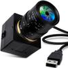IFWATER USB Camera 2MP Webcam 2.8-12mm Varifocal Lens 1080P USB Camera with H.264 Format Low Light Correction Webcam Zoom in and Out Close up Camera Plug and Play for Linux Windows Raspberry Pi view 1