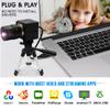IFWATER USB Camera 2MP Webcam 2.8-12mm Varifocal Lens 1080P USB Camera with H.264 Format Low Light Correction Webcam Zoom in and Out Close up Camera Plug and Play for Linux Windows Raspberry Pi view 4