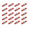 Duogalia 20 Pack Fiber Optic Coupler ST Barrel Connector ST to ST Bulkhead Fiber Coupler Simplex Singlemode & Multimode view 1