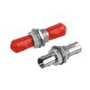 Duogalia 20 Pack Fiber Optic Coupler ST Barrel Connector ST to ST Bulkhead Fiber Coupler Simplex Singlemode & Multimode view 3