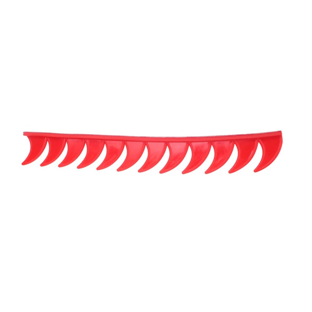 Wakauto Helmet Ponytail Sticker Helmet Mohawk Spikes Accessories Decoration Adhesive Mohawk Spikes Patch ski Accessory Braid Men and Women Pigtail