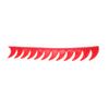 Wakauto Helmet Ponytail Sticker Helmet Mohawk Spikes Accessories Decoration Adhesive Mohawk Spikes Patch ski Accessory Braid Men and Women Pigtail view 1