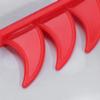 Wakauto Helmet Ponytail Sticker Helmet Mohawk Spikes Accessories Decoration Adhesive Mohawk Spikes Patch ski Accessory Braid Men and Women Pigtail view 2