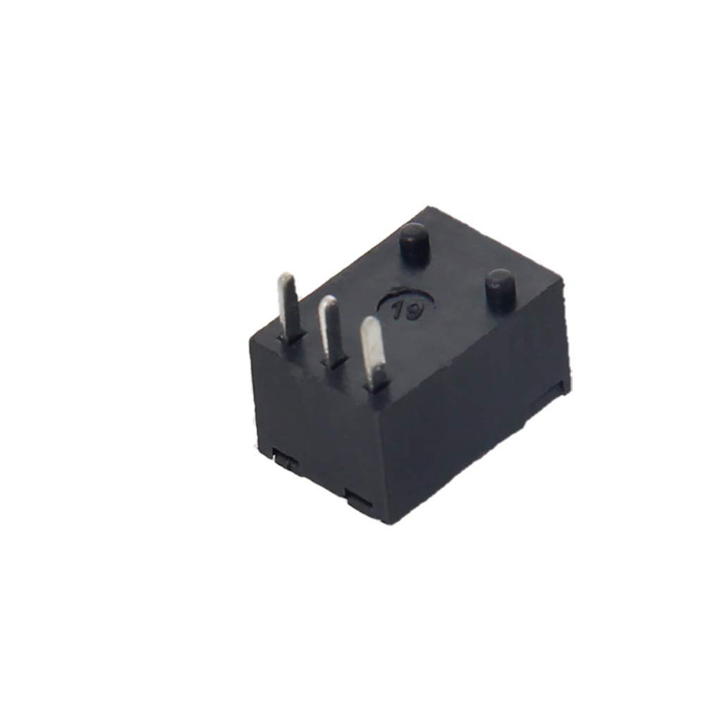 Heyiarbeit DC-003 3.5x1.3mm DC Power Jack Plug 3 Pin Female Panel Mount Connector 20pcs
