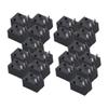 Heyiarbeit DC-003 3.5x1.3mm DC Power Jack Plug 3 Pin Female Panel Mount Connector 20pcs view 2