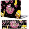 Laptop Case Compatible with MacBook Pro 13 Inch Case 2015 2014 2013 2012 Release Model A1502 A1425 with Retina Display, Plastic Hard Shell Case Cover & Keyboard Cover Skin - Donut view 1