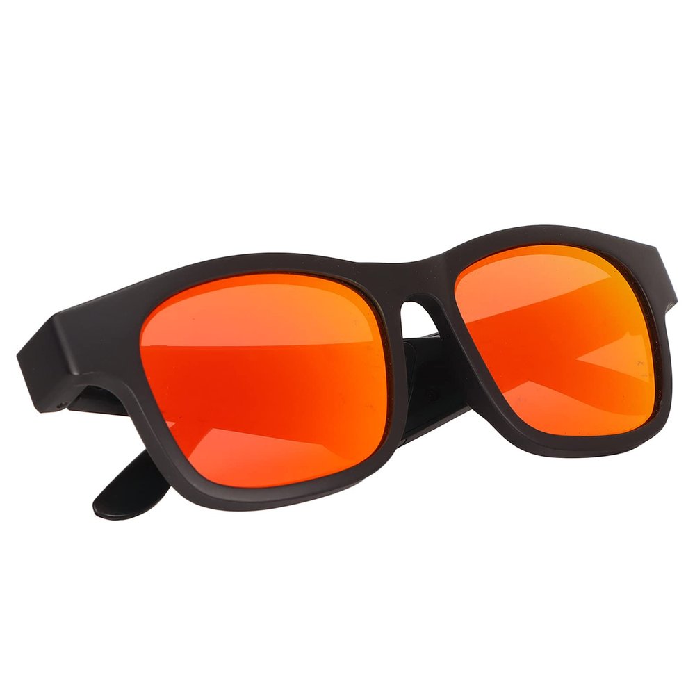 ASHATA Smart Sunglasses Bluetooth 5.0 Glasses Smart Audio Glasses, Hand Calling and Music, Smart Polarized Glasses for Women Men, Outdoor Driving Running Vacationing