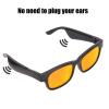 ASHATA Smart Sunglasses Bluetooth 5.0 Glasses Smart Audio Glasses, Hand Calling and Music, Smart Polarized Glasses for Women Men, Outdoor Driving Running Vacationing view 4