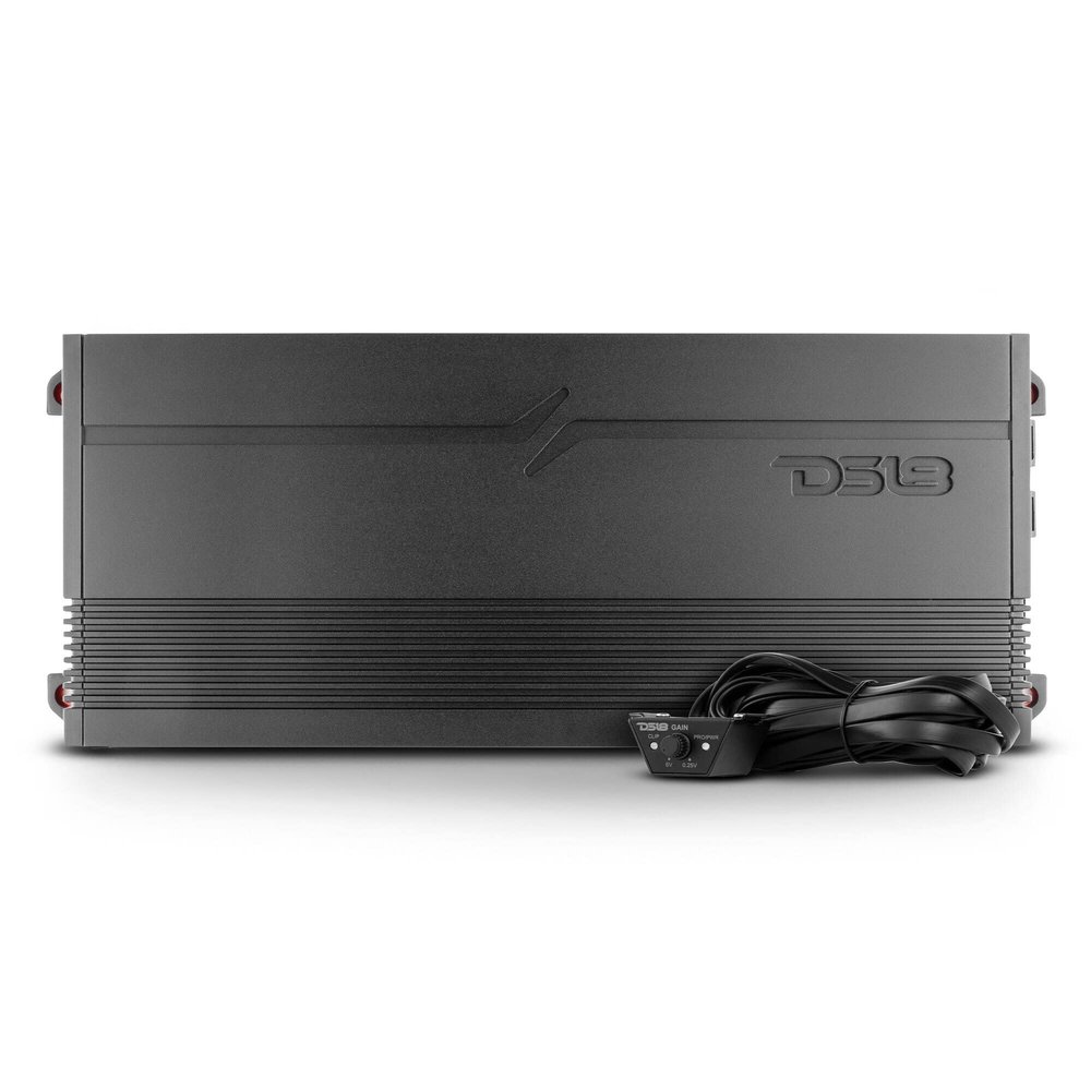 DS18 G3600.1D Car Audio Amplifier 1-Channel Class D Monoblock 3600 Watts - Remote BASS Knob Included - Compact Design Easy Installation - Extremely Powerful Amp for Vehicle Sound Systems
