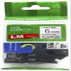 LM Tapes - Premium 1/4" (6mm) Black on Matte Silver Compatible TZe P-Touch Tape for use with Brother PT-1760, PT1760 Ptouch Label Printer Includes Tape Size/Color Guide. view 1