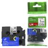 LM Tapes - Premium 1/4" (6mm) Black on Matte Silver Compatible TZe P-Touch Tape for use with Brother PT-1760, PT1760 Ptouch Label Printer Includes Tape Size/Color Guide. view 3