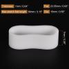 MECCANIXITY Silicone Rubber Bands Rings 100Pcs Non-Slip 15mm Dia 1mm Thick 7mm Width for Wire Cord Cable Wrapping, Bundle view 2