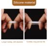 MECCANIXITY Silicone Rubber Bands Rings 100Pcs Non-Slip 15mm Dia 1mm Thick 7mm Width for Wire Cord Cable Wrapping, Bundle view 4
