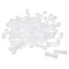 MECCANIXITY Silicone Rubber Bands Rings 200Pcs Non-slip 15mm Dia 0.7mm Thick 5mm Width for Wire Cord Cable Wrapping, Bundle view 1