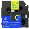 LM Tapes - Premium 1/2" (12mm) Blue on Yellow Compatible TZe P-Touch Tape for use with Brother PTE300, PT-E300 Label Maker Includes Tape Size/Color Guide. view 2