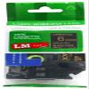LM Tapes - Premium 1/4" (6mm) Gold on Black Compatible TZe P-Touch Tape for use with Brother PTE300, PT-E300 Label Maker Includes Tape Size/Color Guide. view 1