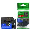 LM Tapes - Premium 1/4" (6mm) Gold on Black Compatible TZe P-Touch Tape for use with Brother PTE300, PT-E300 Label Maker Includes Tape Size/Color Guide. view 3