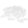 MECCANIXITY Silicone Rubber Bands Rings 100Pcs Non-Slip 30mm Dia 1mm Thick 5mm Width for Wire Cord Cable Wrapping, Bundle view 1